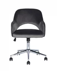 Компьютерное кресло Кларк велюр Серый