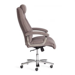 Кресло Trust (max) ткань рогожка Nice, мокко (серо-бежевая)