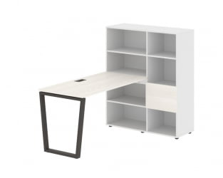 Рабочая станция EDIS EVRST 1113 Ясень Траун Мокко Белый