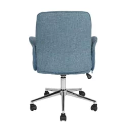 Стул офисный Simona Голубой