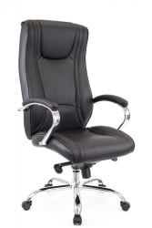 Кресло руководителя King M кожа Черный