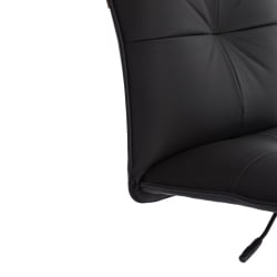 Кресло Azura кож/зам, черный, 36-6