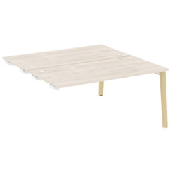 Стол-приставка двойной к опорным элементам ONIX WOOD OW.D.SPR-4.8 Денвер Светлый/Светлый