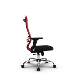 Кресло офисное МЕТТА B 2b 19/2D, Основание 17833 Комплект 2 Красное Черное