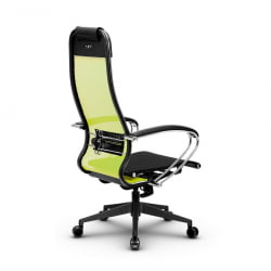 Кресло офисное МЕТТА B 1m 4/K131, Основание 17832 Комплект 4 Лайм Черное