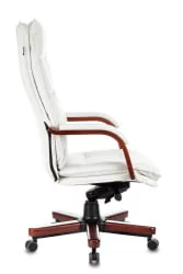 Кресло руководителя Бюрократ T-9927WALNUT Слоновая кость