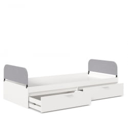 Кровать Милтон ЛД 537.010.000 Белая