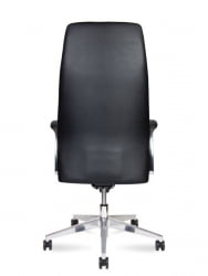 Кресло офисное Нанси / Нанcй Л348ХCА-01-блаcк леатхер / Nancy L348HCA-01-black leather