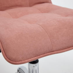Компьютерное кресло ZERO флок , розовый, 137