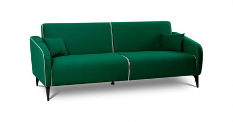 Диван-кровать НОЭЛЬ Велутто 33 т-зел малахит