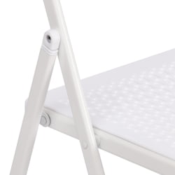 Стул складной FOLDER (mod. 3016) каркас: металл, сиденье/спинка: пластик, 48,5 х 48 х 82,5 см, white (белый)