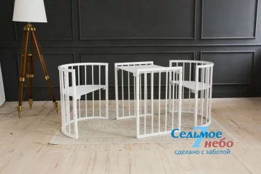 Люлька для новорожденных Merry Happy 01 Белая