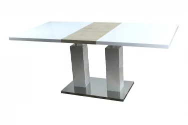 Стол Сиэтл раскладной 140-180 Белый глянцевый