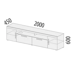 ТВ тумба Тиффани 600.03