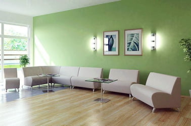 Диван Интер хром 2х местный Euroline-9100