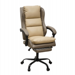 Кресло 897 KINGQUEEN, цвет светло-серый/бежевый, 897-lgray-beige