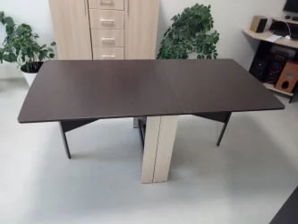 Раскладной стол Колибри-12.2 дуб венге,дуб кобург