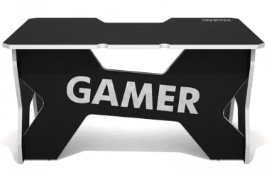 Стол геймерский Generic Comfort Gamer2/DS/NW Белый Черный