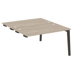 Стол-приставка двойной к опорным элементам ONIX WOOD OW.D.SPR-3.8 Дуб Аттик/Темный