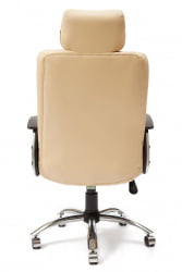 Кресло руководителя Oxford хром бежевый 36-34