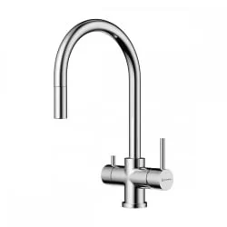 Смеситель Omoikiri Akita-S-C Латунь/Хром