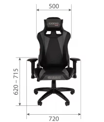 Кресло геймерское CHAIRMAN GAME 44 Черный-красный