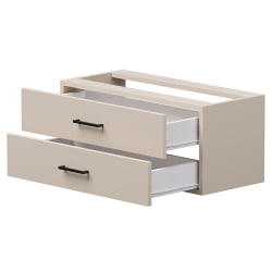 Модуль с ящиками для стеллажа металлического (комплект элементов стеллажа) Everprof EVO 254Н012 Кашемир Черный