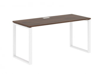 Стол письменный EDIS EQST 1567 Дуб Денвер темный Белый