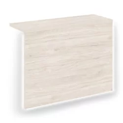 Накладка с подсветкой прямая высокая для О.Р-Ф.МП.В-138 ОНИКС О.Р-НП.В-138.1.С Денвер Светлый / О.R-F.MP.V-138 ONIX О.R-NP.V-138.1.S