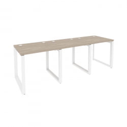 Рабочая станция на О-образном м/к ONIX O.MO-RS-3.0.7 Дуб Аттик/Белый