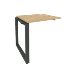 Наборный элемент рабочей станции на О-образном м/к ОНИКС О.МО-1.НРС-0.7 Тиквуд Светлый/Антрацит / ONIX O.MO-1.NRS-0.7