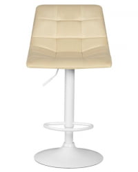 Стул барный DOBRIN TAILOR WHITE (бежевый велюр (MJ9-10)) 2 шт