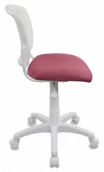 Кресло детское Бюрократ CХ-В296НКС/26-31 Белый Розовый / CH-W296NX/26-31
