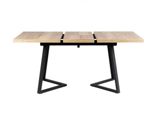 Стол Роналдо раздвиж. 140-180 Галифакс Натур/Бабочка