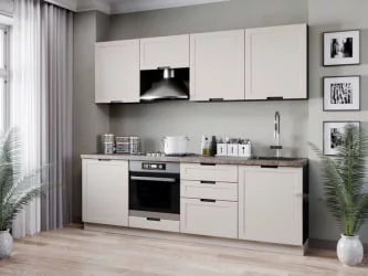 Тумба кухонная 600 для встраиваемой техники Джамис ЛД 296.250.000.140 Черный Кашмир