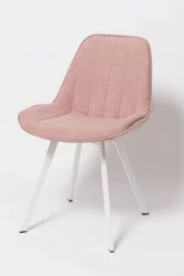 Стул К 21 white Розовый (PС 12\б)