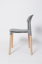 Дизайнерский стул ОС-40 Темно-серый