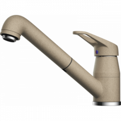 Смеситель Omoikiri Tateyama-S-Ca/Латунь/Гранит/Карамель