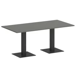 Стол прямоугольный HOME OFFICE VR.SP-5-180.2 Металлик/Антрацит металл