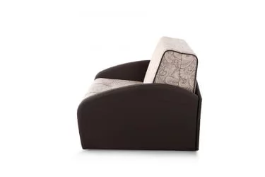 Диван-кровать Оливер 1 Стандарт Роял бежево-лиловый Домус шоколад