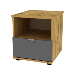 Комод Алиса(K9)458х401х459сторцевойручкой(ДВ-Графит)