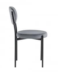 Стул Бриф НЕВ велюр Серый / NEW