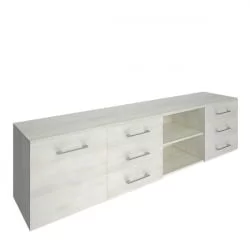 Тумба модульная четырехсекционная YALTA LT-TS 4.1R Снежная Патина