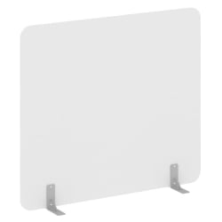 Перегородки на металлических опорах на фетровых подпятниках R-line DP.F-160-140 Белый