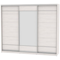 Шкаф-купе B-220х270х60-1(ЯАС-D7D8D7)