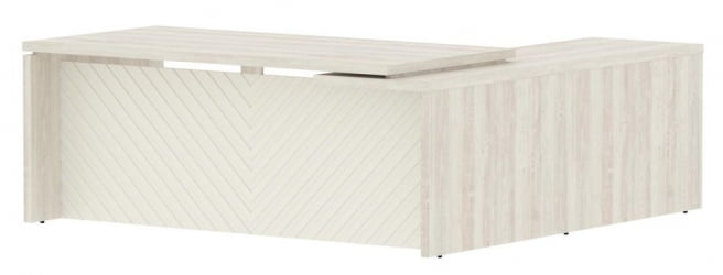 Стол руководителя левый Torr LUX TLCT 2020 L Сосна Эдмонд Латте