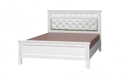 Кровать из массива Грация 200х140 Белый Античный