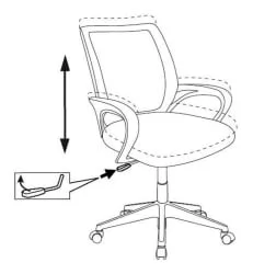 Кресло детское Бюрократ BUROKIDS 1 W-GEOMET