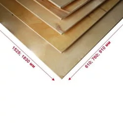 Фанера 1525х610