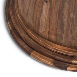 Тумба Бомбей - 0768 палисандр, 71хD28,5см, Natural tinted (натуральный тонированный)